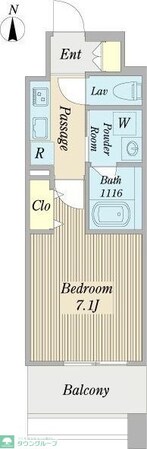 カンピオーネ御器所通の物件間取画像